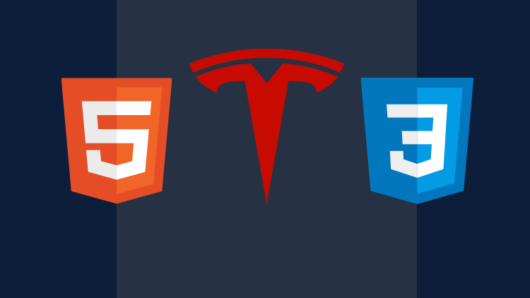 Tesla Landing Page